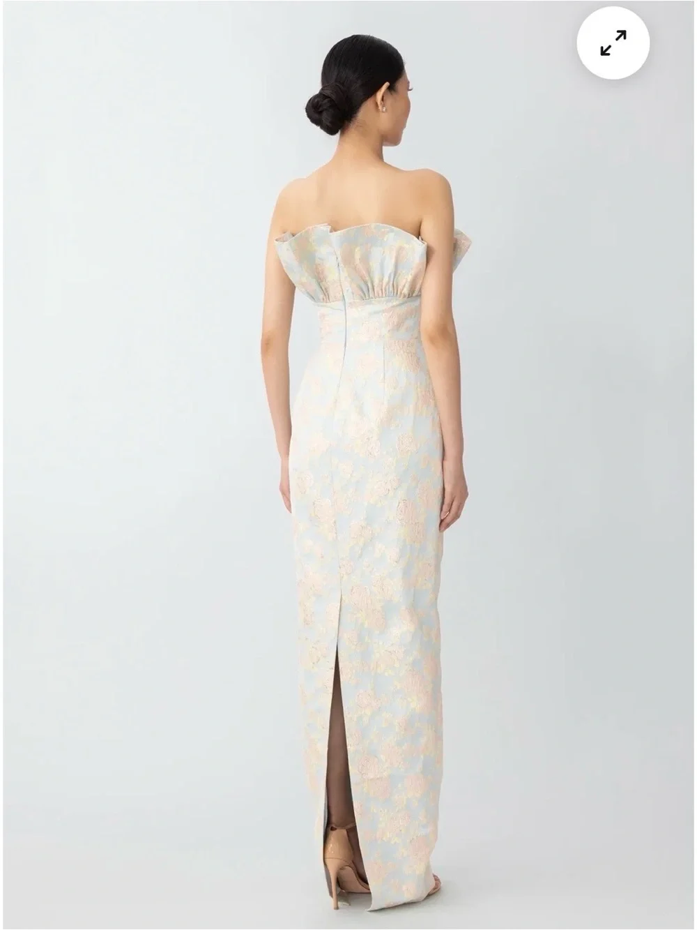Sau Lee Noah Jaquard Gown
